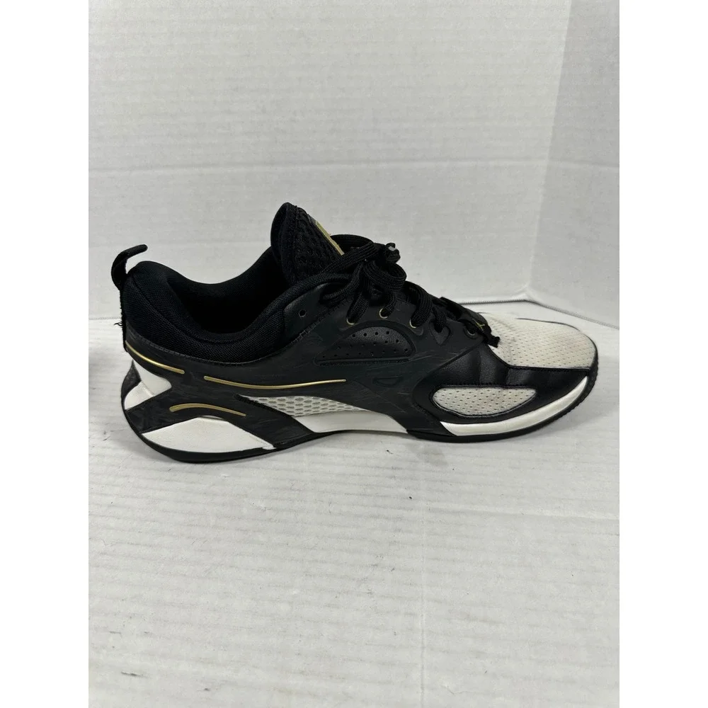 Jordan Heir Series 1 Black White Metallic Gold Basketball Shoes FQ3858-007 M: 12